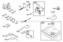 Controls Elect Fuel Tank Diagram and Parts List for 090112-0002-99  Briggs and Stratton Engine